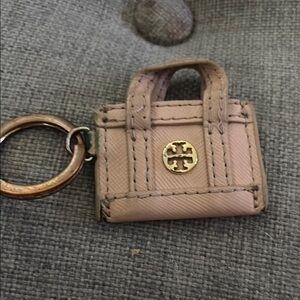 Tory Burch Pink Key & Card Holder